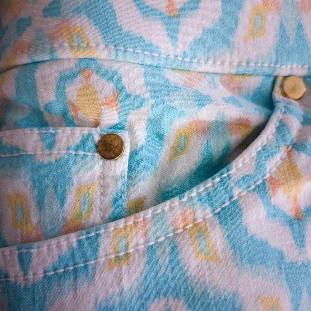 Multi patterned skort - Picture 2 of 10